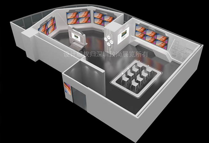 南山科技園思倍云展廳設(shè)計(jì)施工